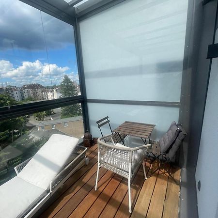 Luxus Penthouse Waterview Apartment Kiel Exterior foto