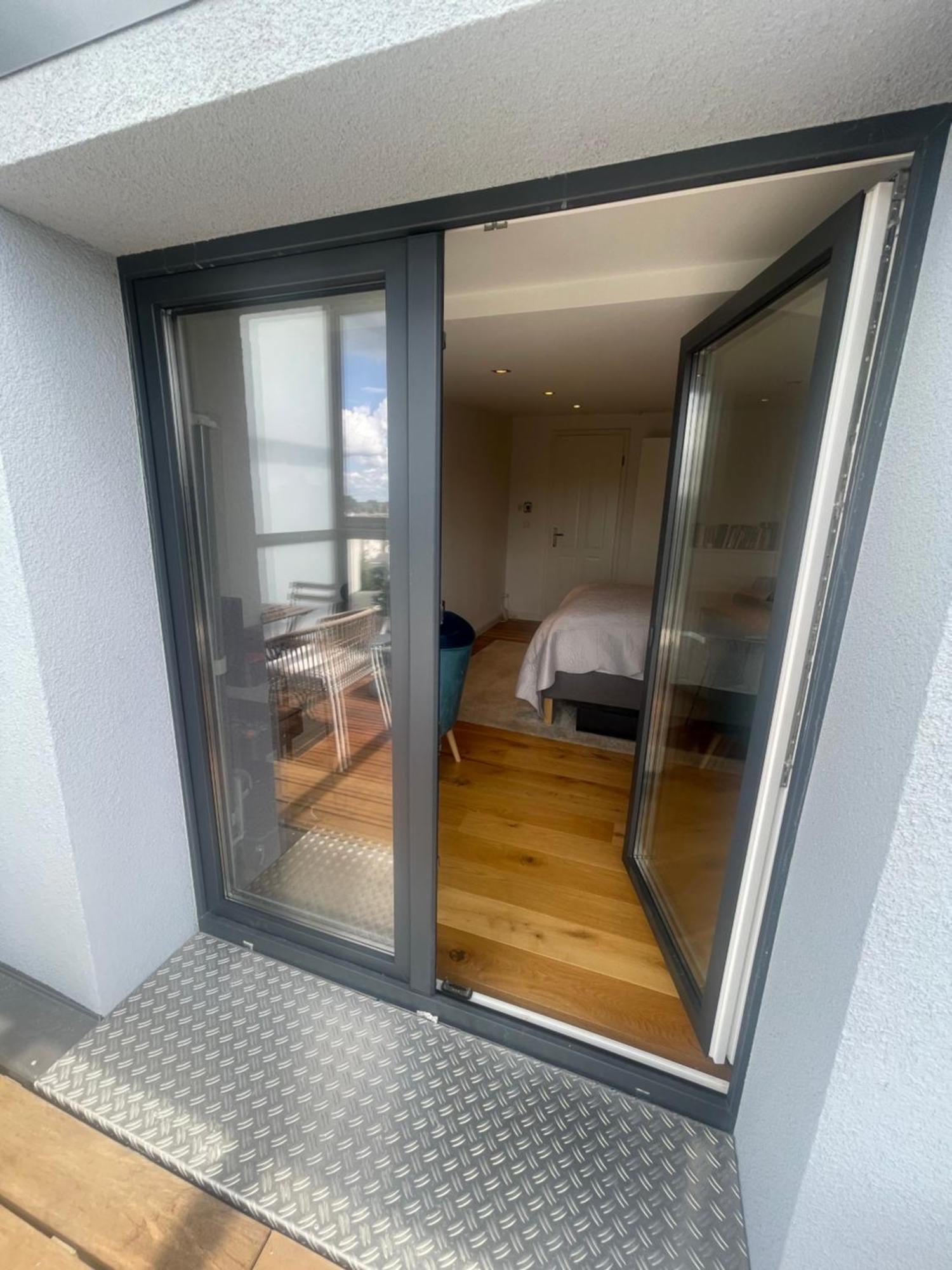 Luxus Penthouse Waterview Apartment Kiel Exterior foto