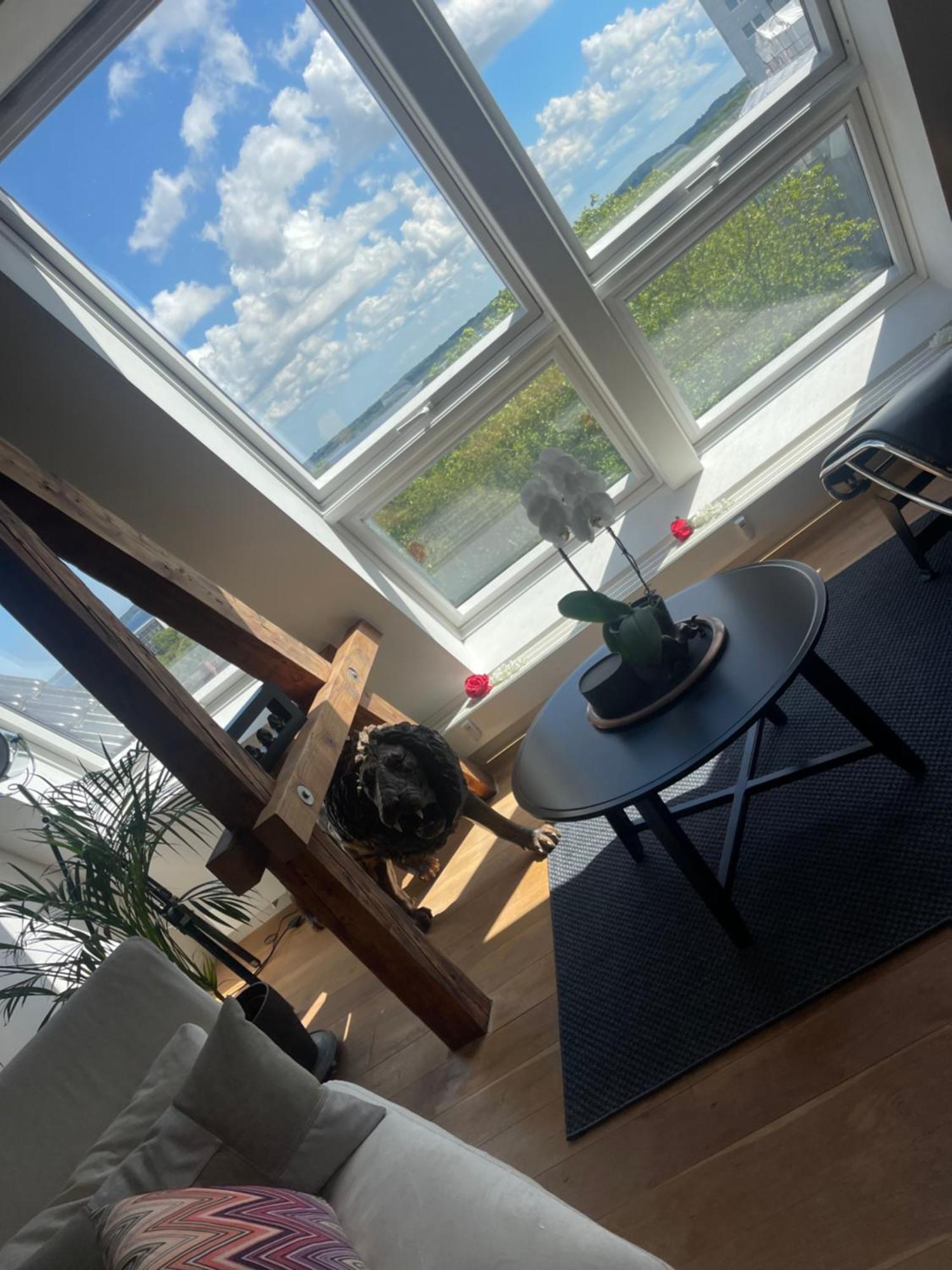 Luxus Penthouse Waterview Apartment Kiel Exterior foto