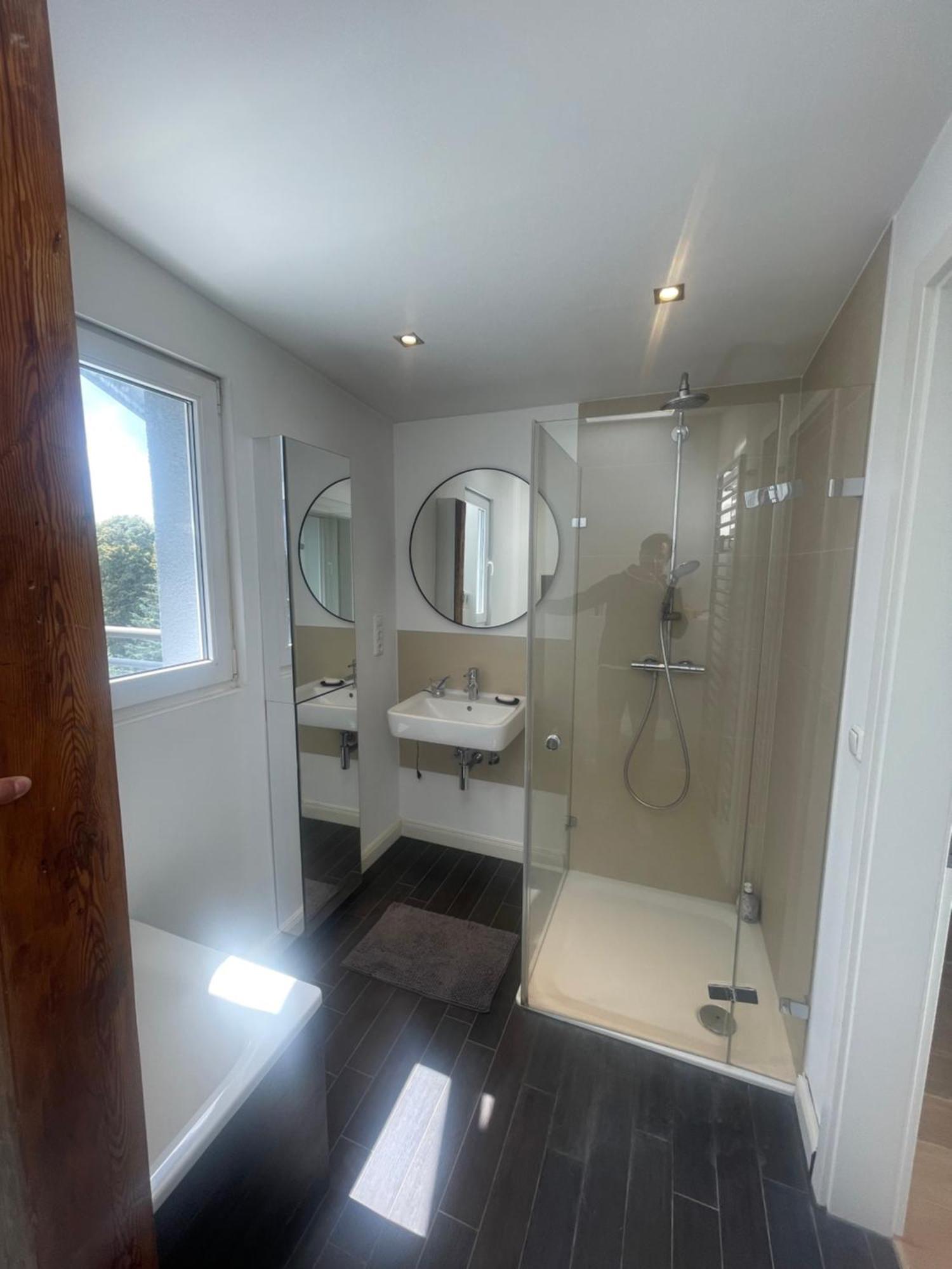 Luxus Penthouse Waterview Apartment Kiel Exterior foto